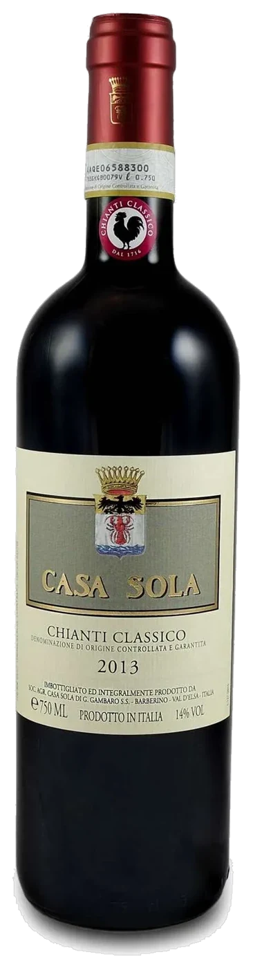Bottiglia di Chianti Classico DOCG Casa Sola