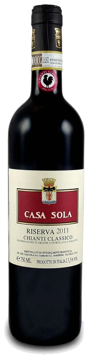Bottiglia di Chianti Classico Riserva DOCG Casa Sola
